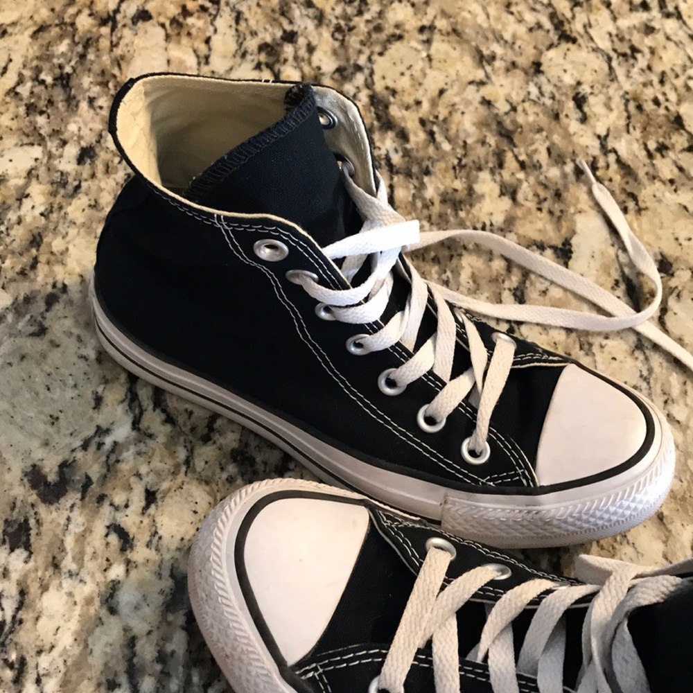 Black Converse High Tops
